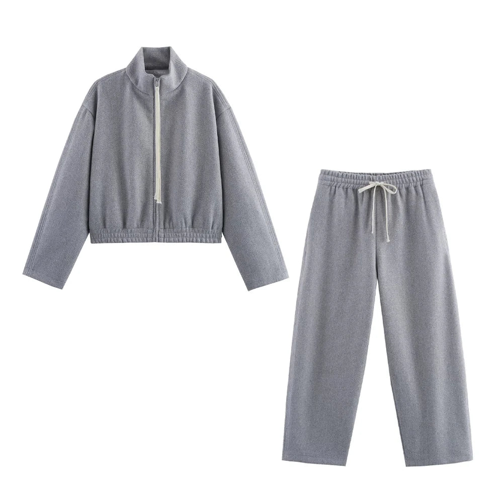 women's stand up collar jacket